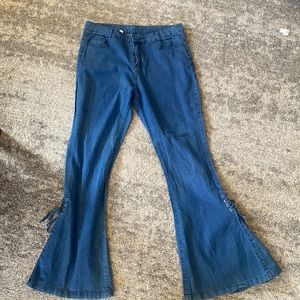 Bell bottom jeans